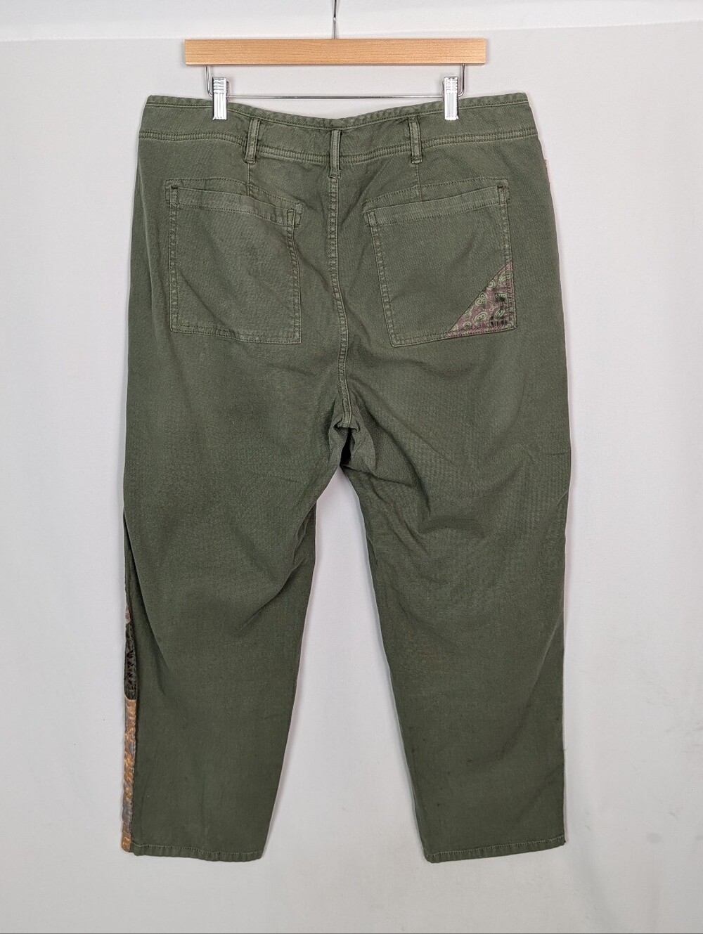 Pilcro The Wanderer Side-Striped Utility Pants 18W - Picture 2 of 16